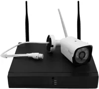 Комплект беспроводного видеонаблюдения видеорегистратор UKC DVR KIT 6678 WiFi набор на 8 уличных камер с датчиком движения для наружного наблюдения
