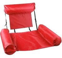 Надувное сиденье для плавания Swimming Pool Float Chair пляжное водное кресло гамак для бассейна, складной плавающий стул, кресло-гамак Синий Красный