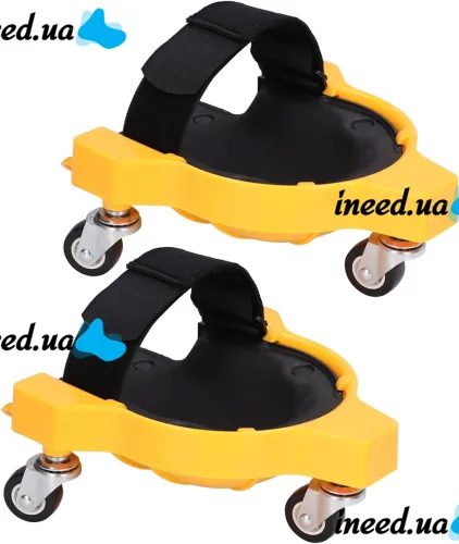 Защитные роликовые наколенники Knee Blades 1603 для строительных работ, защита на колено с поворотными колесами для ремонта напольных покрытий