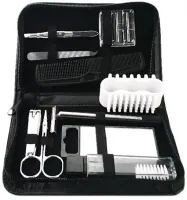 Electric Laser Comb Power Grow Comb BOS-25 against hair loss and for hair Growth with a manicure set for alignment on batteries Black