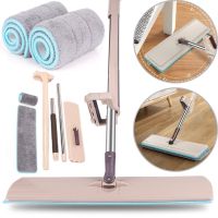 Швабра с самоотжимом Spin Mop 360 микрофибра, с вертикальным отжимом и насадками для быстрой уборки пола