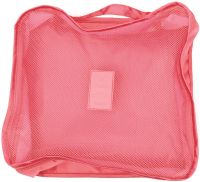 Набір дорожніх сумок органайзерів Secret Pouch 6 штук рожеві, чохли мішки для зберігання одягу у валізі, водонепроникні для подорожей laundry