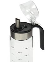 Дозатор для растительного масла An Rui Oil Bottle YH-033 550 мл стеклянная бутылка для уксуса, кухонный диспенсер для хранения жидких продуктов