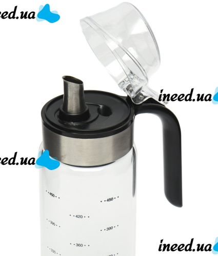 Дозатор для растительного масла An Rui Oil Bottle YH-033 550 мл стеклянная бутылка для уксуса, кухонный диспенсер для хранения жидких продуктов
