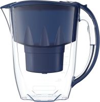 Фильтр-кувшин Aquaphor Jasper 2.8 л водоочиститель кувшин для очистки водопроводной воды, система фильтрации со сменным модулем Аквафор Джаспер Синий