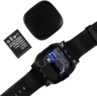 Наручные Смарт часы Smart Watch T8 Black c камерой, диктофоном и фитнес трекером, аккумуляторные умные Bluetooth часы с пульсометром Черные