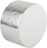 Heavy duty aluminum coated adhesive tape Butyl Self-Adhesive 1.2mm x 5cm x 10m, Aluminum Waterproof Adhesive Foil Scotch 10m Silver