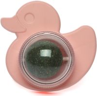 Игрушка лакомство шарик с кошачьей мятой Cat Mint Toy Ball AND LY-757 вращающийся ролик из натуральной мяты, вкусняшка мята на липучке для котов
