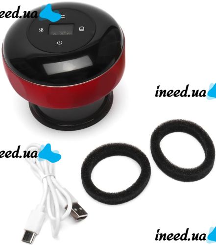 Вакуумная банка для антицеллюлитного массажа Cupping Massage Instrument LY-313 вакуумный лимфодренажный массажер для тела с прогревом банок
