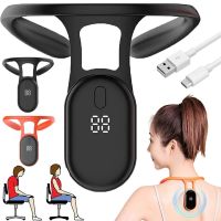 Умный корректор осанки Posture Device S910 с вибро напоминанием USB Корсет от сутулости с датчиком неправильного положения спины с вибрацией