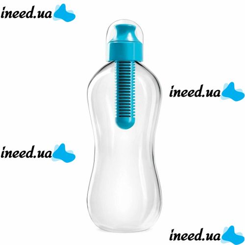 Спортивная герметичная бутылка с фильтром для питьевой воды Water Filter Bottle, объемом 550 мл для занятий спортом, Мягкая бутылка для очистки воды