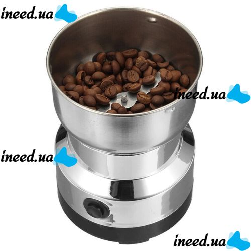 Электрическая кофемолка 150 Вт NIMA Electric Grinder NM-8300 роторная с ножами из нержавеющей стали измельчитель кофе, специй, Электро мельница