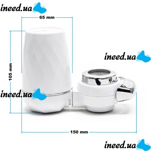 Универсальный фильтр насадка Clean Water Purifier XL-525 на кран для очистки проточной воды, Водяной смеситель для удаления песка и ржавчины MAG-599