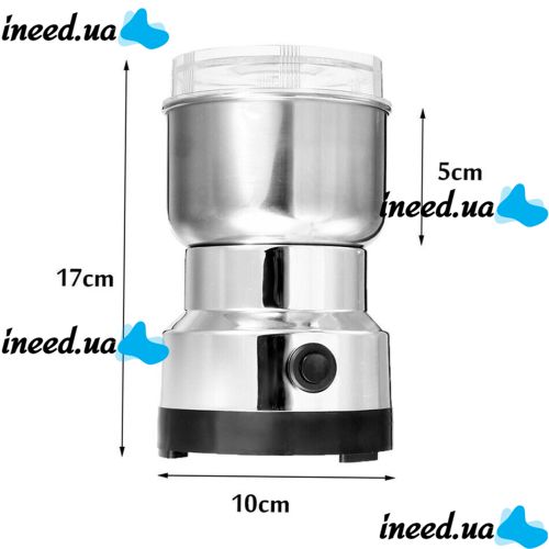 Электрическая кофемолка 150 Вт NIMA Electric Grinder NM-8300 роторная с ножами из нержавеющей стали измельчитель кофе, специй, Электро мельница