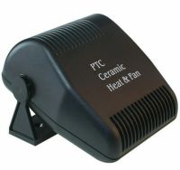 Автомобильный обогреватель салона от прикуривателя Auto Heater HJ-701 Fan 12 volt DC 150W, Тепловентилятор дуйка HJ701 для авто 150 Вт Черный