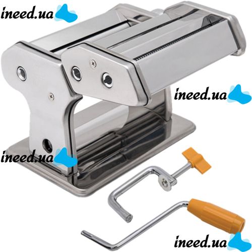 Настольная равиольница Ravioli Maker Rainberg RB-911 Ручная лапшерезка машинка с насадками для приготовления равиоли, лапши, пасты и для раскатки теста 20x21 см