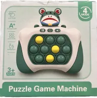Детская игрушка головоломка Quick Pop It Baby Frog SR8602 интерактивная электронная приставка антистресс поп ит для снятия стресса на батарейках от 3-х лет