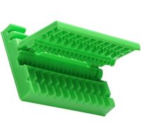 Форма шампур Multifunction Quic Pass through machine для нанизывания шашлыка мяса и овощей, Трафарет для надевания мясных рулетиков Зеленый