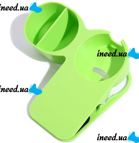 Подстаканник органайзер Clip On Table Cup Holder FFX-336FQ на прищепке для чашек, Навесной держатель зажим-подставка с прищепкой для хранения воды