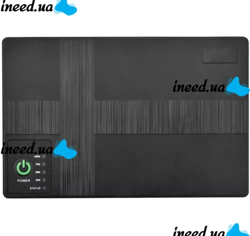 Источник бесперебойного питания ИБП UPS DC1018P для WI-Fi роутера 5V 9V 12V Power Bank 10400 mAh, бесперебойник 18W для модема коммутаторов и камер