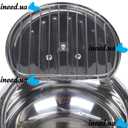 Фритюрница на плиту Fryer Pot 2,2л с масляным термометром и поддоном для слива масла Кастрюля для фритюра с крышкой из нержавеющей стали для кухни