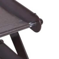 Складная этажерка полка для хранения обуви Z-Shared Shoe Rack YH8802-4 на 4 полки, Бытовая стойка органайзер YH-8802 для вещей и обуви Кофейная