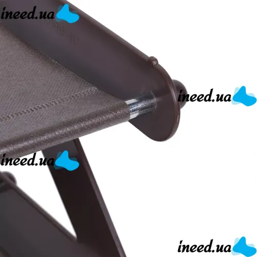 Складная этажерка полка для хранения обуви Z-Shared Shoe Rack YH8802-4 на 4 полки, Бытовая стойка органайзер YH-8802 для вещей и обуви Кофейная
