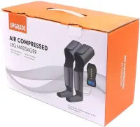 Lymphatic drainage battery massager Air Compressed 8850 for pressotherapy and lymphatic drainage of the legs, Compressor electric massager KY3-30 from the battery