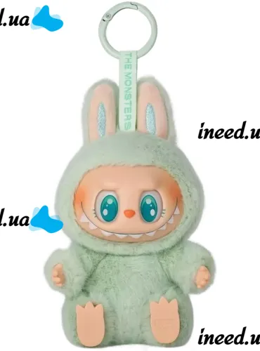 Детская плюшевая игрушка брелок Labubu Have a Seat CE13D 14 см, Мягкая фигурка сюрприз Лабубу с брелком для сумки v3 series для детей