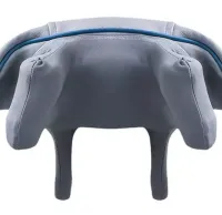 Electric Shock Massager Electric Neck Massager XL-653 Heated for Back, Shoulders and Neck, Rechargeable Roller Massager MAG-724 Grey