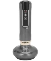 Аккумуляторный вакуумный массажер Cupping Massage Instrument DS-A15 антицеллюлитный с инфракрасным нагревом 12 режимов для омоложения тела MAG-742