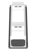 Двойная зарядная док станция Honcam A3705 для зарядки 2 джойстиков DualSense PlayStation PS5, Зарядное устройство для зарядки геймпадов с подсветкой