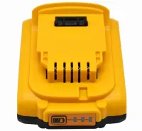 Универсальная аккумуляторная батарея Dewalt DCB203 Yellow Li-on 24V 2Ah для электроинструмента, дополнительный аккумулятор для шуруповерта 24В Желтый