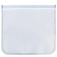 Багаторазові вакуумні пакети Slip Lock Storage Bag ly-435 15 штук для збереження продуктів Комплект силіконових пакетів для зберігання їжі прозорі