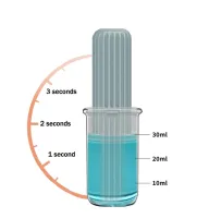 Multifunctional Mini Mop Mini Mop LY-305 with Auto Spin for Window Cleaning and Dust Removal, Mini Mop for Home with Additional Sponges White