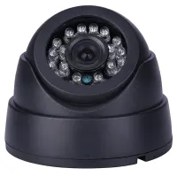 Комнатная цветная IP камера видеонаблюдения Спартак CCTV 349 1.3 mp с разъемом LAN, Проводная уличная купольная камера с ИК-подсветкой