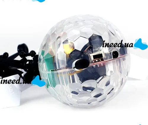 Летающий шар Whirly Ball Led светодиодный диско шарик с датчиком приближения, летит за рукой с сенсорным управлением игрушка с RGB подсветкой