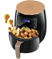 Безмаслянная Аэрофритюрница мультипечь Air Fryer Su Tai ST-505 6л для приготовления еды 2400W Фритюрница без масла с функцией аэрогриля S18