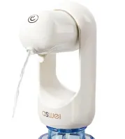 Автоматическая аккумуляторная помпа диспенсер Suction pump AND LY-608 для подачи питьевой воды на бутыль кулера Электрический насос дозатор для бутля