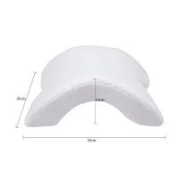 Ортопедическая изогнутая подушка для сна Nap pillow NJ-137 с тоннелем для руки и шеи из пены с эффектом памяти, гипоаллергенная подушка тоннель