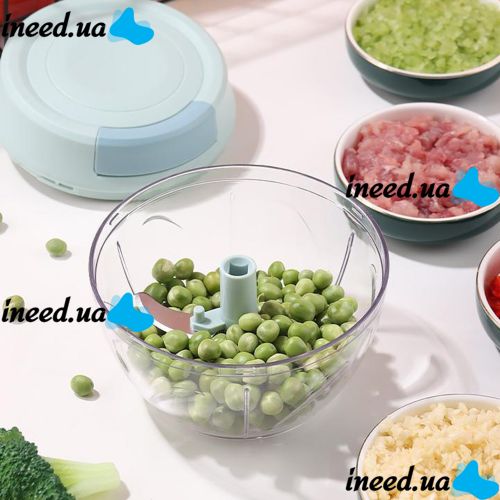 Manual Multifunctional Mini Chopper Mini Chopper XL-294, Mechanical Kitchen Chopper for Chopping Food, Vegetables, Fruits and Garlic