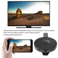 Беспроводной Wi-Fi HDMI приемник адаптер Chromecast MiraScreen G2 Мультимедийный медиаплеер со встроенным WIFI модулем с телефона на телевизор Черный