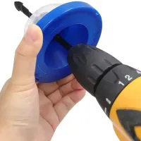 Насадка пылесборник Electric Drill Cover Тундра для сбора пыли при сверлении для дрели шуруповерта перфоратора, Пылеуловитель для сверл 4-10мм
