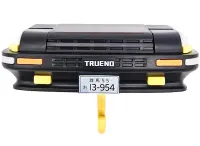 Настенный держатель органайзер для ключей в стиле Toyota Trueno AE86 с LED подсветкой фар, Настенная авто ключница с 1 крючком от батареек