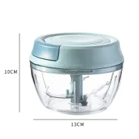 Manual Multifunctional Mini Chopper Mini Chopper XL-294, Mechanical Kitchen Chopper for Chopping Food, Vegetables, Fruits and Garlic