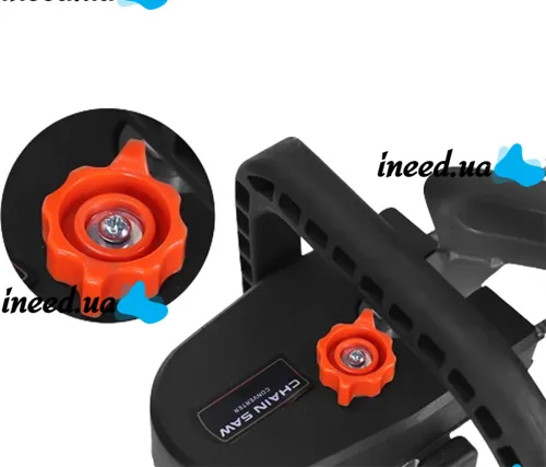 Насадка Chain Saw 12" цепная пила для болгарки Grand 300QF Pro с системой смазки цепи для МШУ болгарок 30см с ручкой и масляным бачком