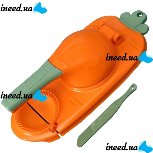 Manual machine for modeling homemade dumplings and dumplings Dumpling Maker 2 in 1, Universal mechanical preform for rolling dough, Dumpling maker
