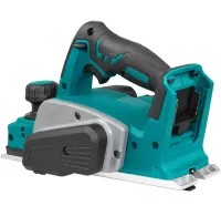 Аккумуляторный рубанок по дереву Makita DKP180 36V 5AH 2 аккумулятора Беспроводной электрорубанок Макита PCP36V 11000 об/мин 36В 5Ач в кейсе Синий