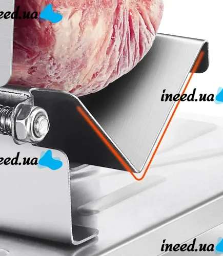 Ручной кухонный станок ломтерезка Food Slicer LY-38 слайсер для нарезки мясных, колбасных и сырных изделий, Станок резак YK114 для замороженного мяса