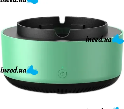 Умная бездымная пепельница Kayfovo Smokeless Ashtray Aroma 469-7 2 в 1 с функцией очистки воздуха для фильтрации пассивного курения от сигарет